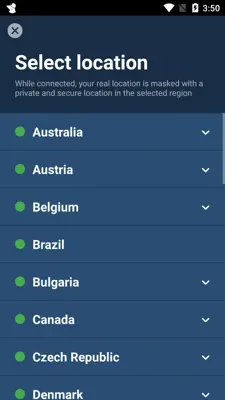 Mullvad VPN android App screenshot 5